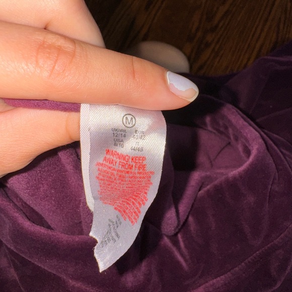 Purple velvet Harry Potter sweatshirt and joggers tracksuit - Picture 5 of 7